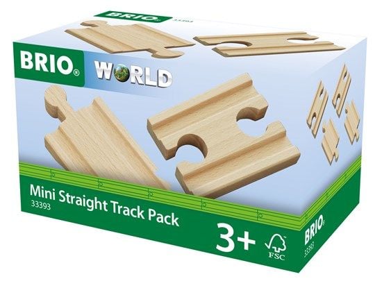 BRIO 33393 Suorat kiskot, minipakkaus