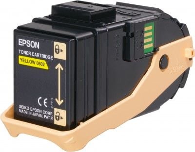 Epson - Gul - original - tonerpatron - for Epson AL-C9500DN; AcuLaser C9300D2TN, C9300D3TNC, C9300DN, C9300DTN, C9300N, C9300TN