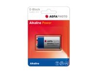 AgfaPhoto - Batteri 6LR61 - Alkalisk