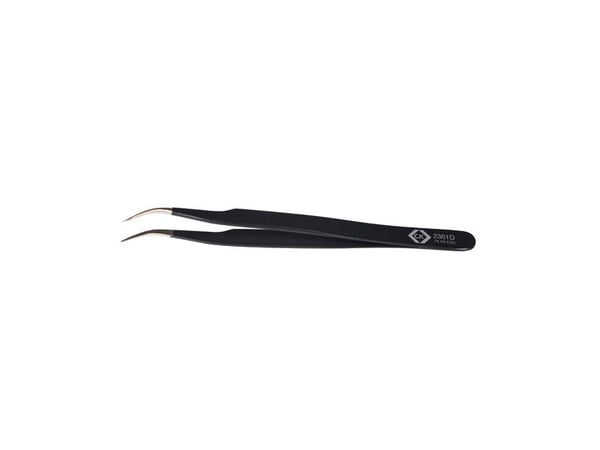 C.K. T2361D ESD-pinsetit 7a SA-ESD Kärki, taivutettu, hieno 120 mm