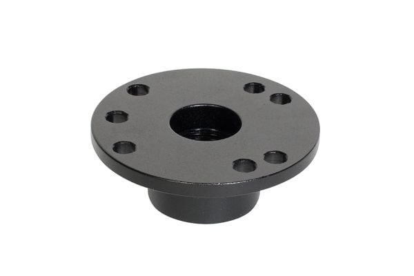 Gamber-Johnson MAX3 Round Plate - Monteringskomponent (monteringsplate) - eloksert aluminium - svart pulverjakke