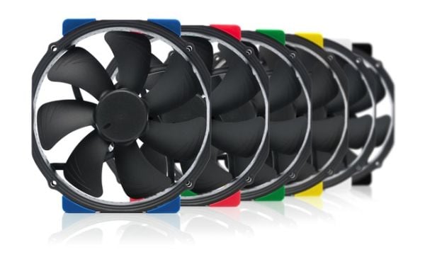 Noctua chromax NF-A15 HS-PWM - Kabinettvifte - 140 mm - svart