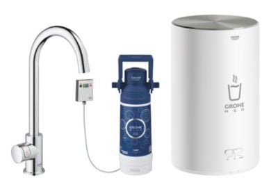 GROHE Red Mono, Standard, Krom, Digital, Single, Typ C, 150°