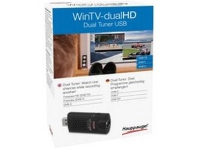 Hauppauge WinTV dualHD - Digital TV-tuner - DVB-C, DVB-T2 - HDTV - USB 2.0