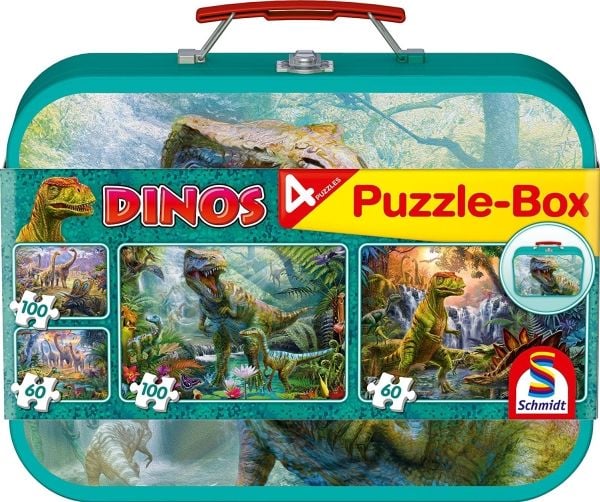 Schmidt Games Pusselbox - Dinosaurier (56495)