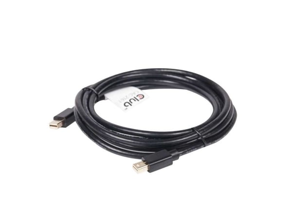 Club 3D - DisplayPort-kabel - Mini DisplayPort (hann) til Mini DisplayPort (hann) - DisplayPort 1.2a - 2 m - 4K-støtte