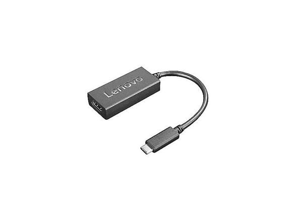Lenovo USB-C - HDMI-sovitin musta (4X90M44010)