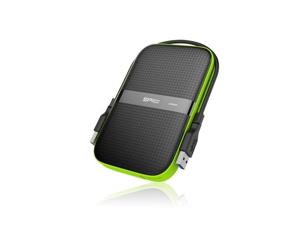 SILICON POWER Armor A60 - Harddisk - 4 TB - ekstern (bærbar) - 2.5" - USB 3.0 - svart