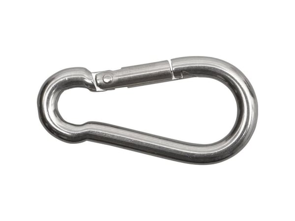 SWG 680 304 006 80 karabinkroker/båndstropper (L x B) 60 mm x 6 mm