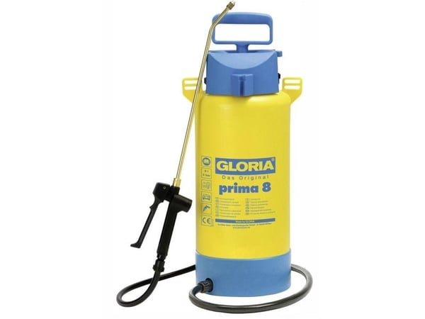 GLORIA 000099.0000, Kompresjon, 8 l, 8 l, Blå, Gult, Plast, Messing