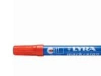 Lyra Speedmarker röd 1-4mm - 4020 vandfast t/glatte och porösa överladdningar