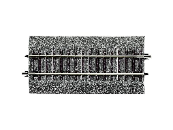 H0 RocoLine (med pukk) 42511 rett diagonal 119 mm, 6 stk