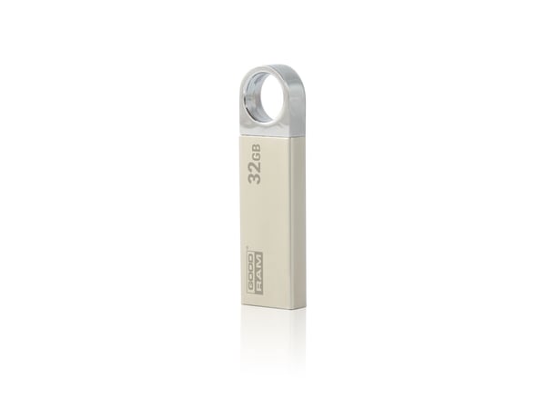 Goodram UUN2, 32 GB, USB A-tyyppi, 2.0, 20 MB/s, Taittuva, Hopea