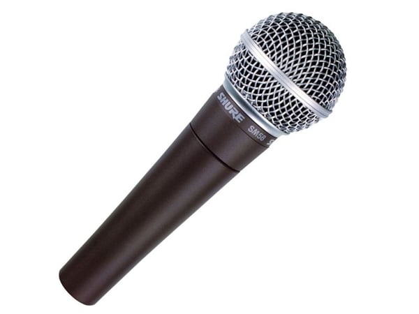 Shure SM58 Svart scen-/uppträdandemikrofon