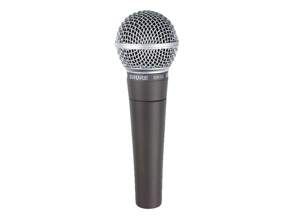 Shure SM58SE - Mikrofoni - mørkegrå