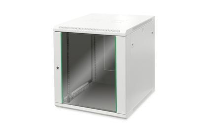DIGITUS Professional Dynamic Basic Series DN-19 12U-6/6-EC - Skap - veggmonterbar - grå, RAL 7035 - 12U - 19"
