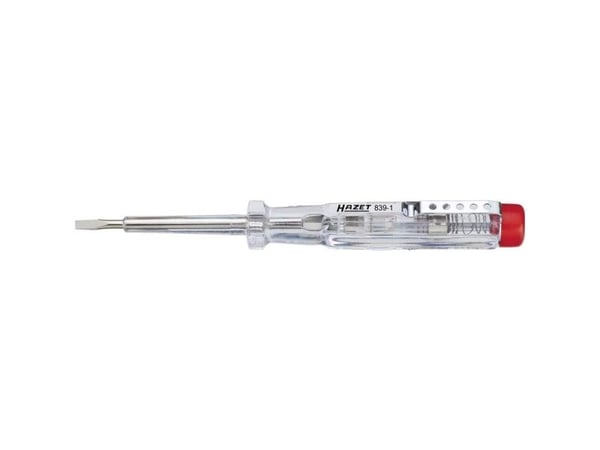 Hazet faseprøve 2,8 mm 58 mm 220–250 V AC