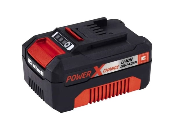 Einhell 4511396, Batteri, Lithium-Ion (Li-Ion), 4 Ah, 18 V, Einhell, Svart, Rød