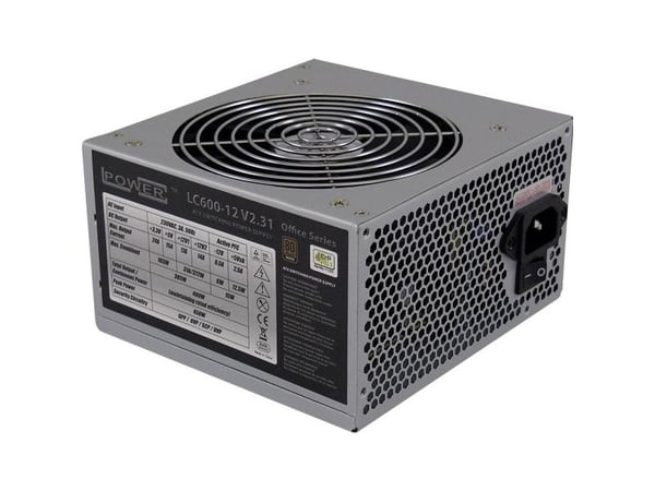 LC Power LC600-12 V2.31 - Strømforsyning (intern) - ATX12V 2.31 - 80 PLUS Bronze - 450 watt - aktiv PFC