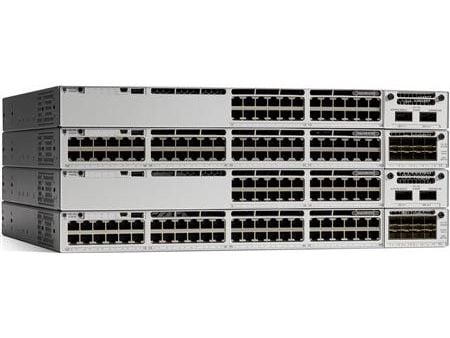 Cisco Catalyst C9300-48P-A, Hallittu, L2/L3, Gigabit Ethernet (10/100/1000), Täysin kaksipuolinen, Power over Ethernet -tuki, Telineasennus