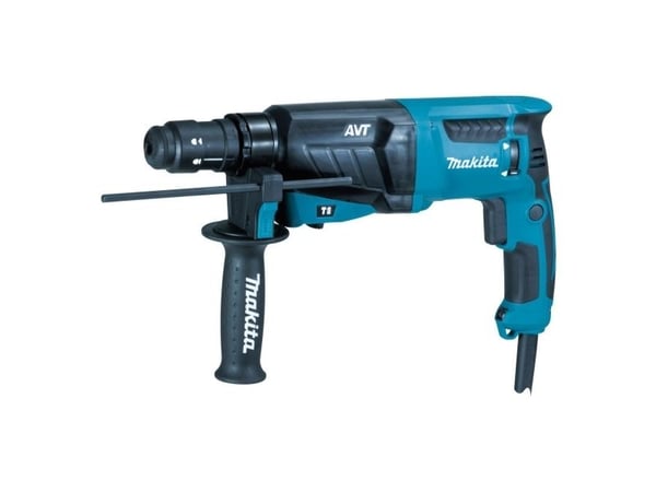 Makita HR2631FTJ - Borhammer - 800 W - 3 moduser - SDS-plus - 2,4 Joule
