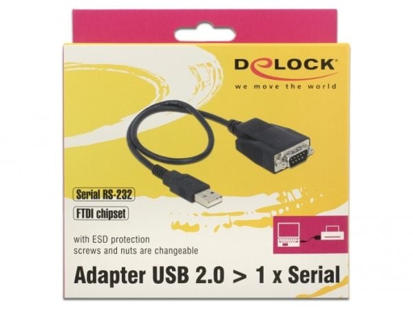 DeLOCK 62958, USB A-tyyppi, Musta, Windows 10, Windows 10 Education, Windows 10 Education x64, Windows 10 Enterprise, Windows 10..., 0 - 60 °C, 5 -...