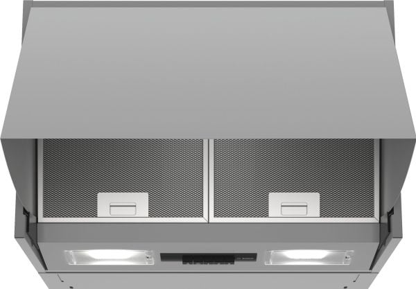 Bosch Serie | 2 DEM66AC00 - Panser - integrert - bredde: 60 cm - dybde: 27.1 cm - uttrekking og resirkulering - sølv