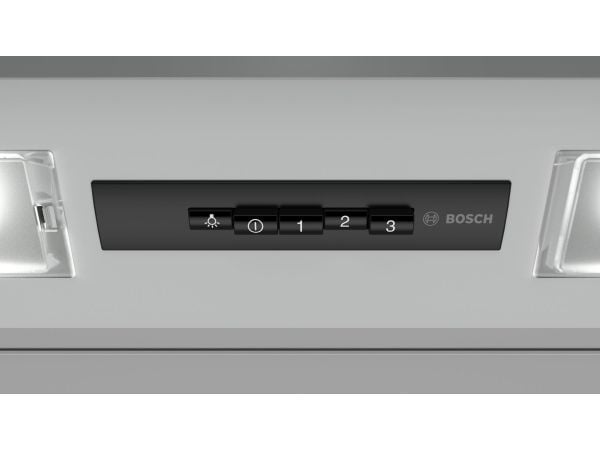 Bosch Serie | 2 DEM66AC00 - Panser - integrert - bredde: 60 cm - dybde: 27.1 cm - uttrekking og resirkulering - sølv