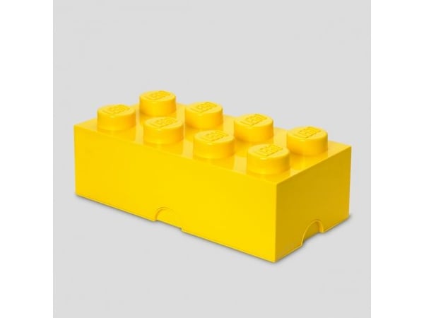 LEGO Storage Brick 8 - Lagerboks - lysegul