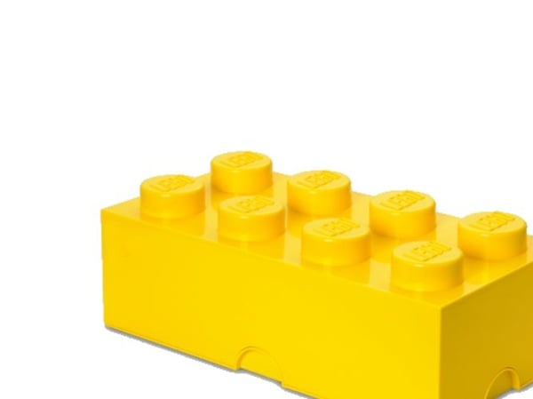 LEGO Storage Brick 8 - Lagerboks - lysegul