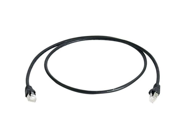 Telegärtner MP8 FS 600 - Patch-kabel - RJ-45 (hane) till RJ-45 (hane) - 7.5 m - SFTP - CAT 7 - tvinnad - svart