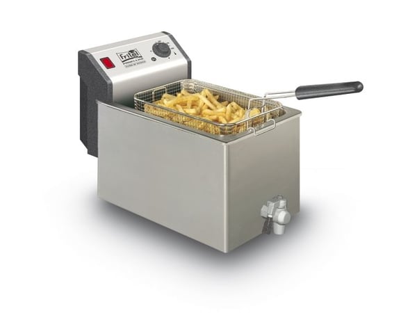 FRITEL TURBO SF 4620 - Dypsteker - 8 liter - 3.3 kW - rustfritt stål