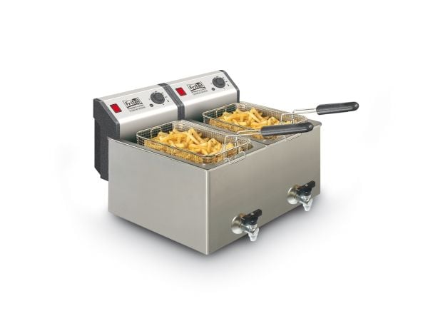 FRITEL TURBO SF 4920 - Dypsteker - 16 liter - 6.6 kW - rustfritt stål