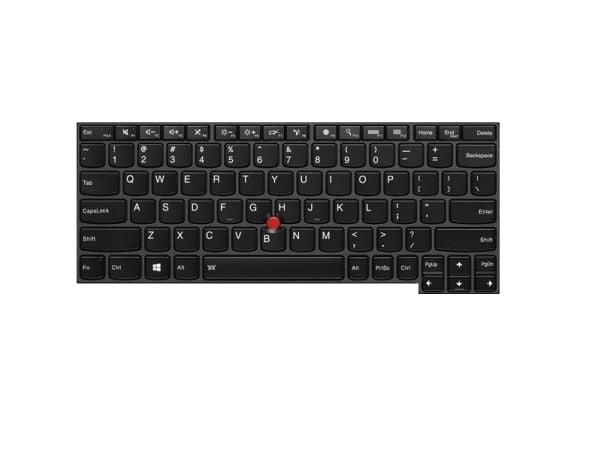 Lite-On - Erstatningstastatur for bærbar PC - med Trackpoint - bakbelysning - QWERTY - Svensk - FRU - for ThinkPad X260