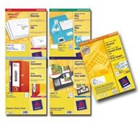 Avery Computer Labels 5103 88.9X48.4 1B, 88.9 x 48.4, 3000 kpl