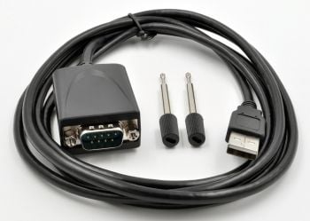 EXSYS EX-1311-2, Musta, 1,8 m, USB A-tyyppi, DB-9, Uros, Uros