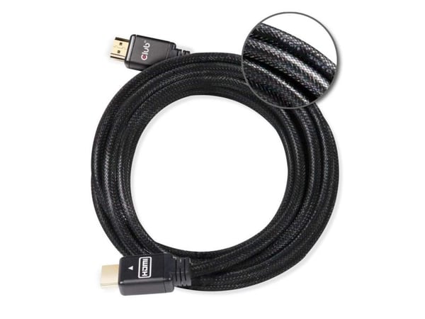 Club 3D CAC-2314 - HDMI-kabel med Ethernet - HDMI hann til HDMI hann - 15 m - 4K-støtte