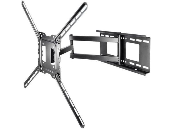 myWall H 18-3, 66 cm (26"), 152,4 cm (60"), 100 x 100 mm, 600 x 600 mm, -15 - 15°, Sort