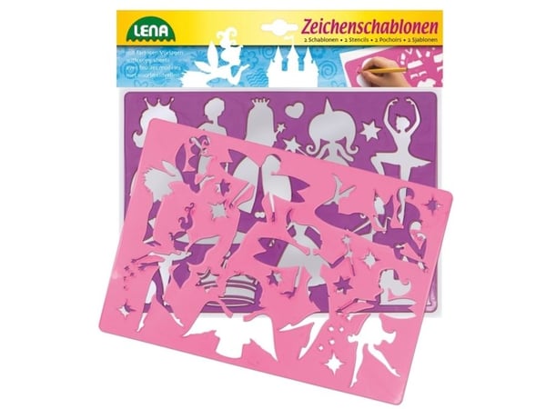 Lena 65766, Kunststensil, Barn, Flerfarget, Jente, 3 år, 260 mm