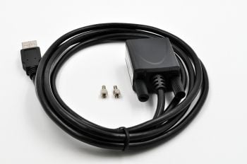 EXSYS EX-1311-2F, Musta, 1,8 m, USB A-tyyppi, DB-9, Uros, Naaras