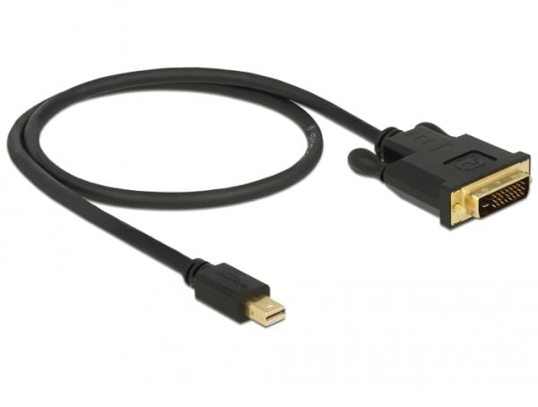 DeLOCK 83987, 0,5 m, Mini DisplayPort, DVI-D, Uros, Uros, Kulta