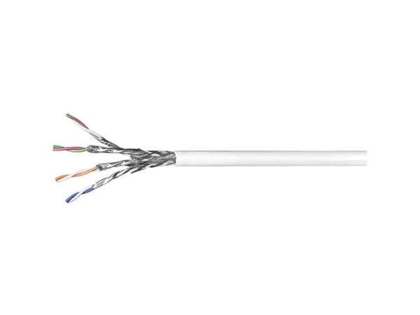 Goobay 94223, 100 m, Cat6, S/FTP (S-STP), Valkoinen
