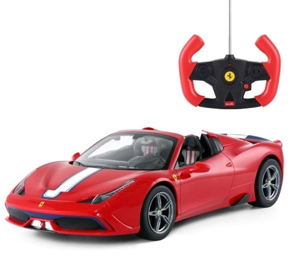 Rastar Ferrari 458 Speciale A Convertible Version, Sportsbil, 1:14, 6 år, 792 g