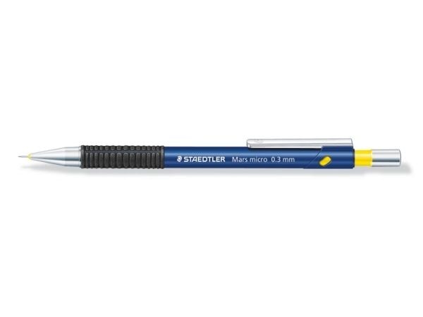 STAEDTLER Mars micro - Stiftpenna - B - 0.3 mm - indragbar - med radergummi