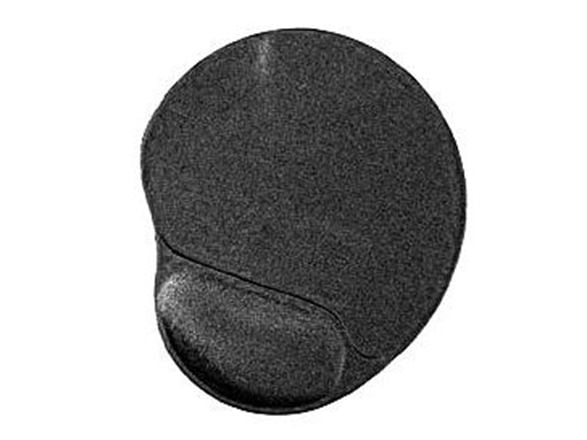 Gembird MP-GEL-BLACK - Musematte med håndleddsstøtte - svart