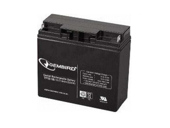 Gembird BAT-12V17AH/4 - UPS-batteri - 1 x batteri - 17 Ah