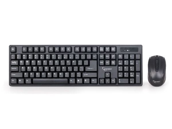 NÄPPÄIMISTÖ +HIIRI WRL ENG/DESKTOP KBS-W-01 GEMBIRD