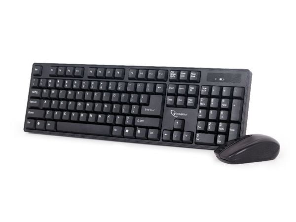 NÄPPÄIMISTÖ +HIIRI WRL ENG/DESKTOP KBS-W-01 GEMBIRD