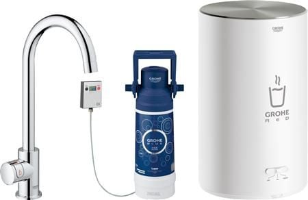 GROHE Red Mono, Standard, Krom, Digital, Single, Typ C, 150°