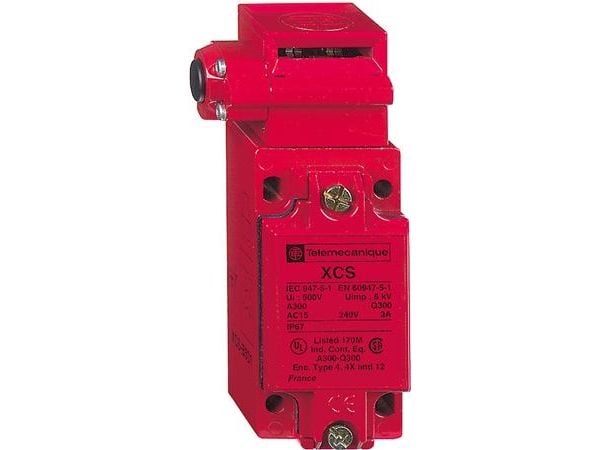 APC Schneider Schneider Electric Turva-asentokytkin 2Ö/1S M20x1.5 XCSB702 Soveltuu turvatoimintoihin, Lukitusvoima 1500N, Anturin leveys 52mm, Antu...